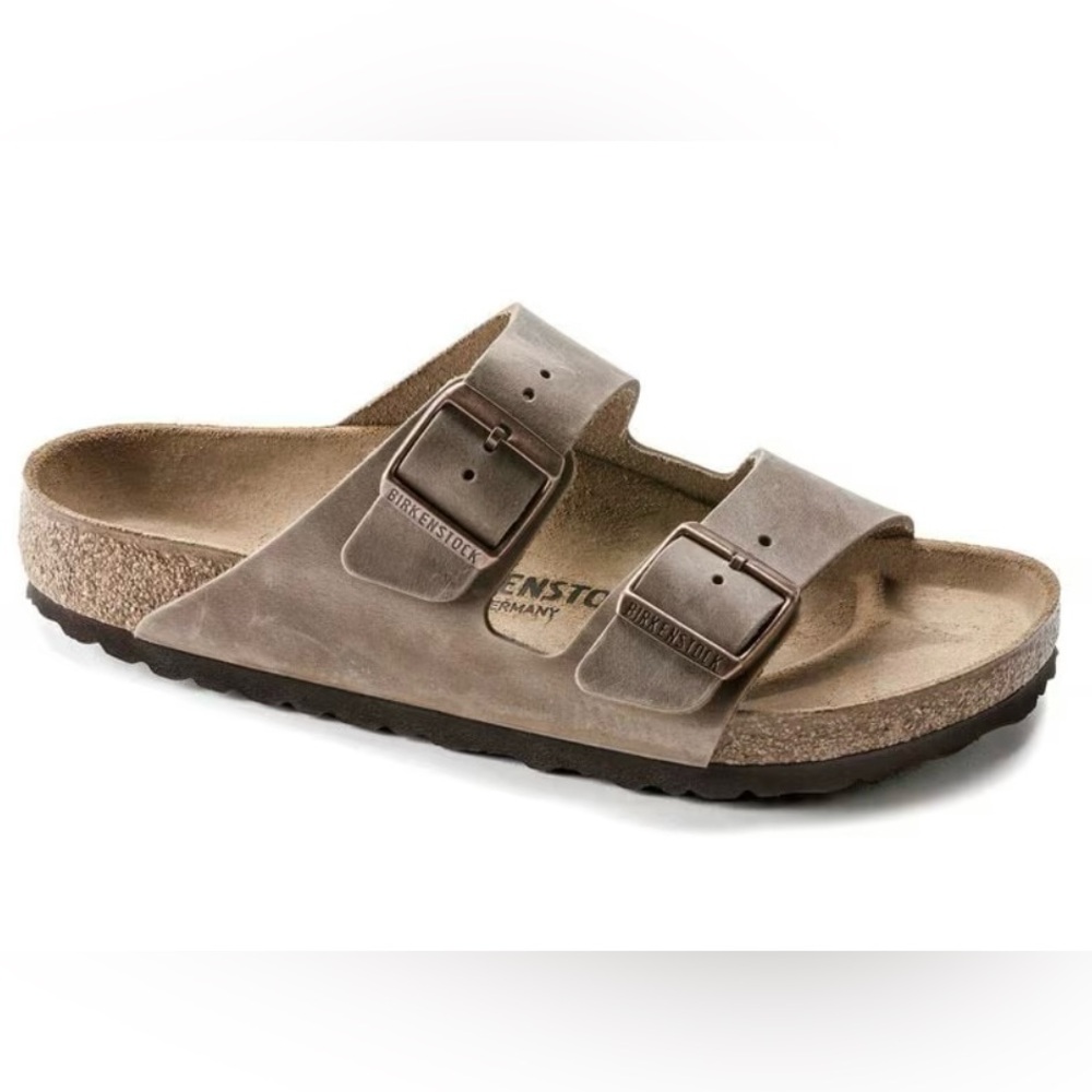 Birkenstock Arizona Oiled Leather - Tobacco Brown